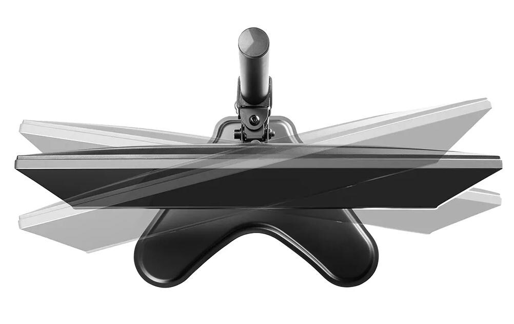 Monitor-Standfuss FPMA-D550SBLACK bis 8 kg – SchwarzFull-Motion Tischständer für 10-32