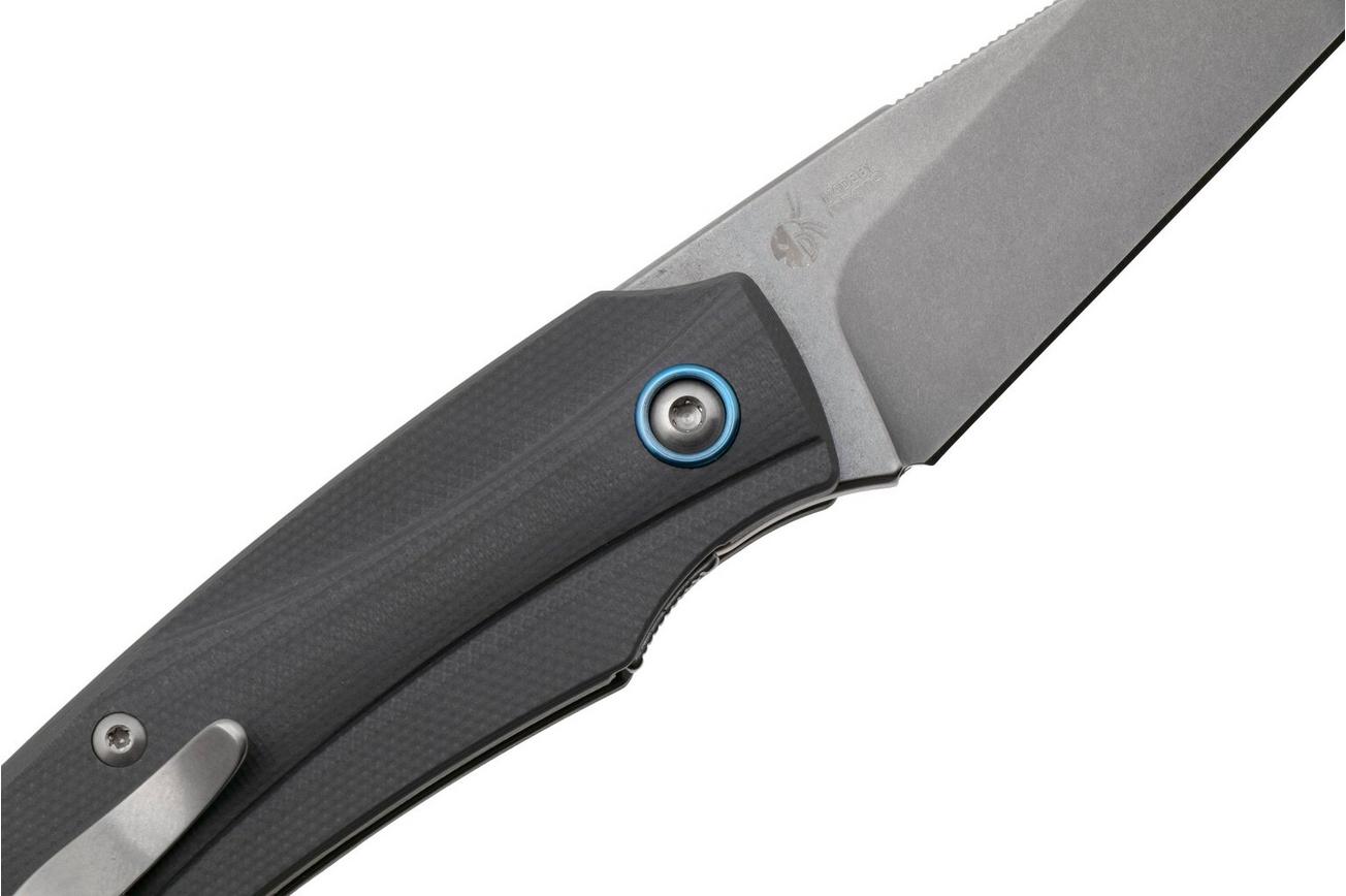 MKM Ice MK IC-GGY Stonewashed Magnacut, Grey G10, zakmes, Tommaso Rumici en Denis Simonutti design