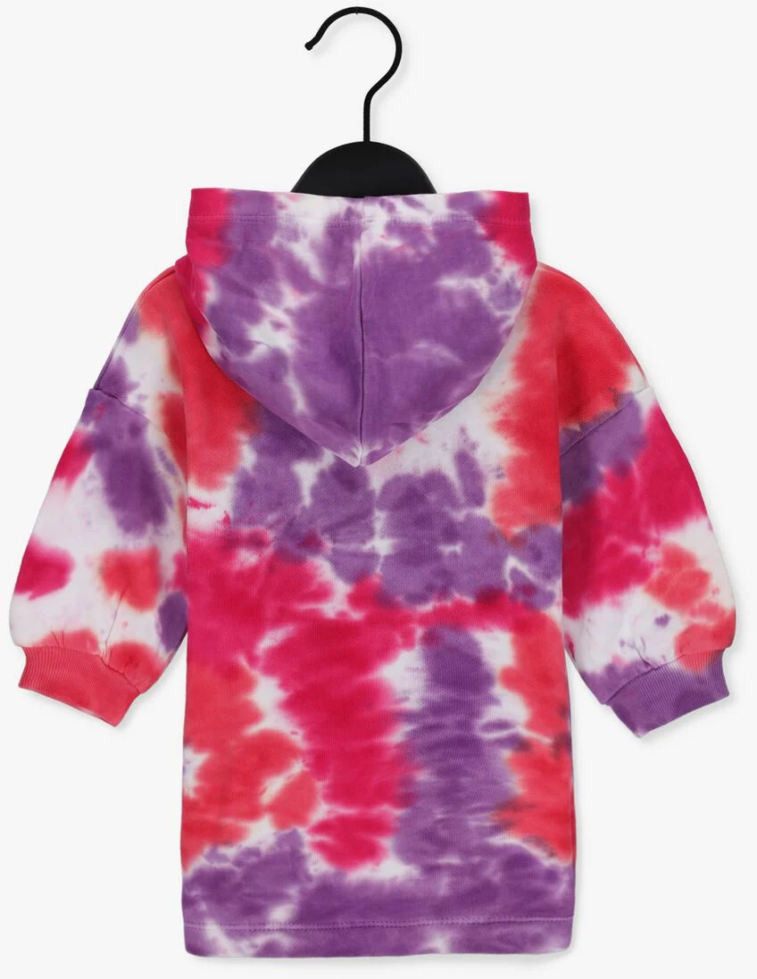 DIESEL roze diesel mini jurk dshat+db hood