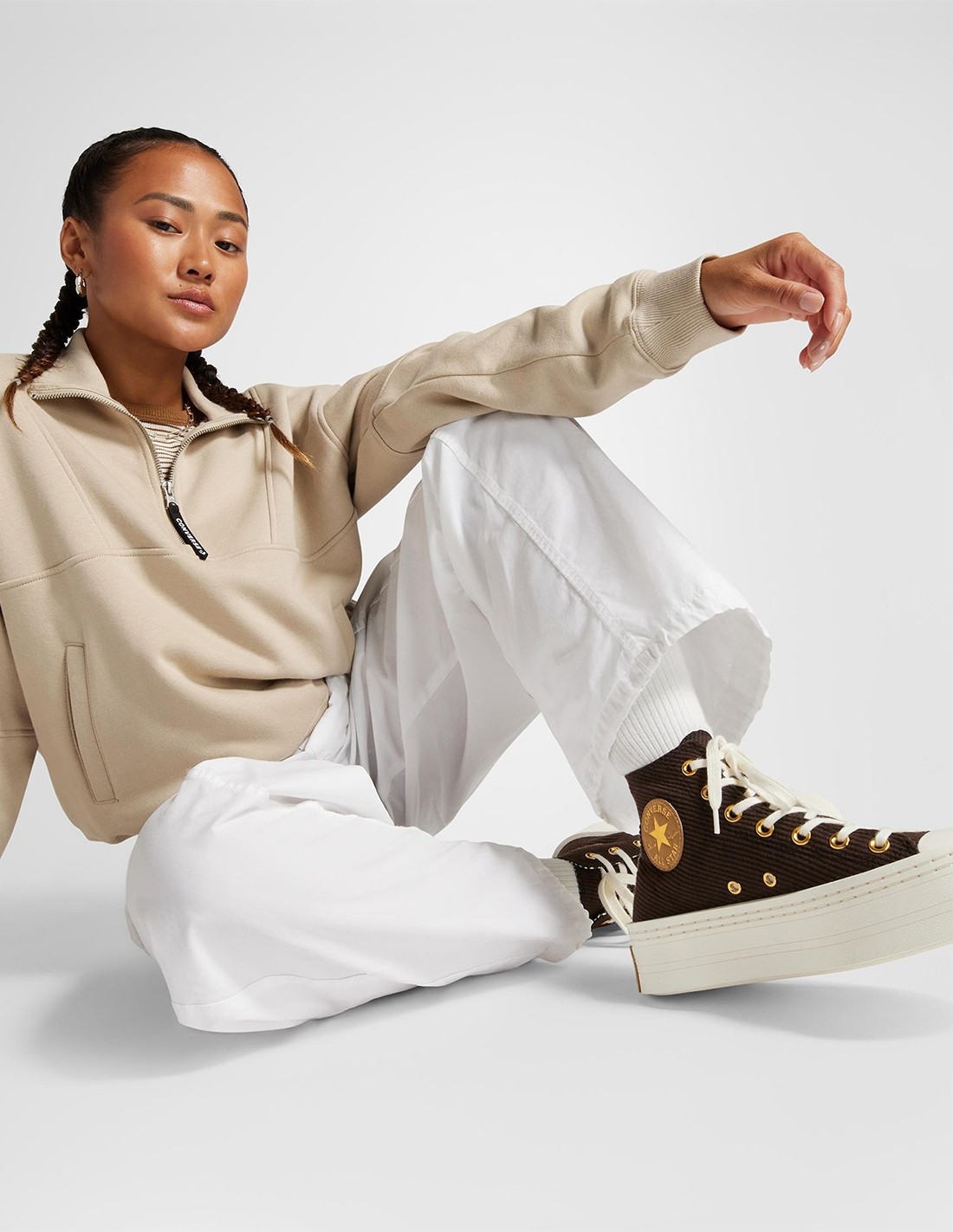 converse Sneakers Femme Montante Ctas Modern Lift Hi Fresh Brew