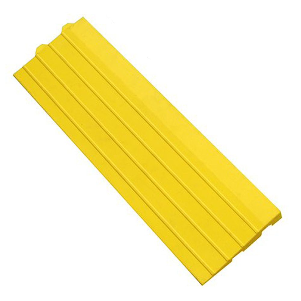 Tapis anti-fatigue modulable - pièce latérale jaune femelle