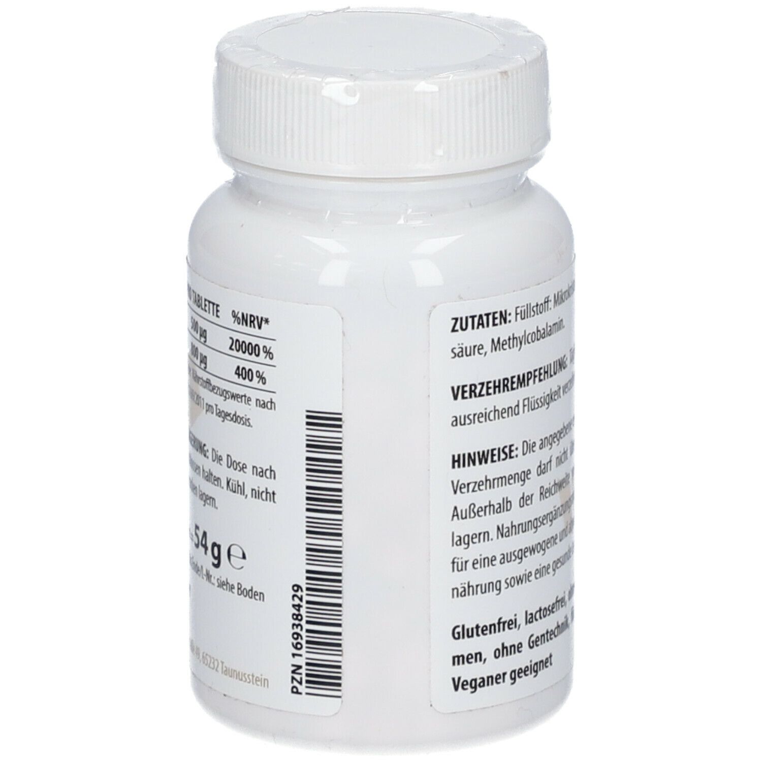 Vitamin B12 500 µg + Folsäure