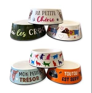 GAMELLE CHIENS MELAMINE