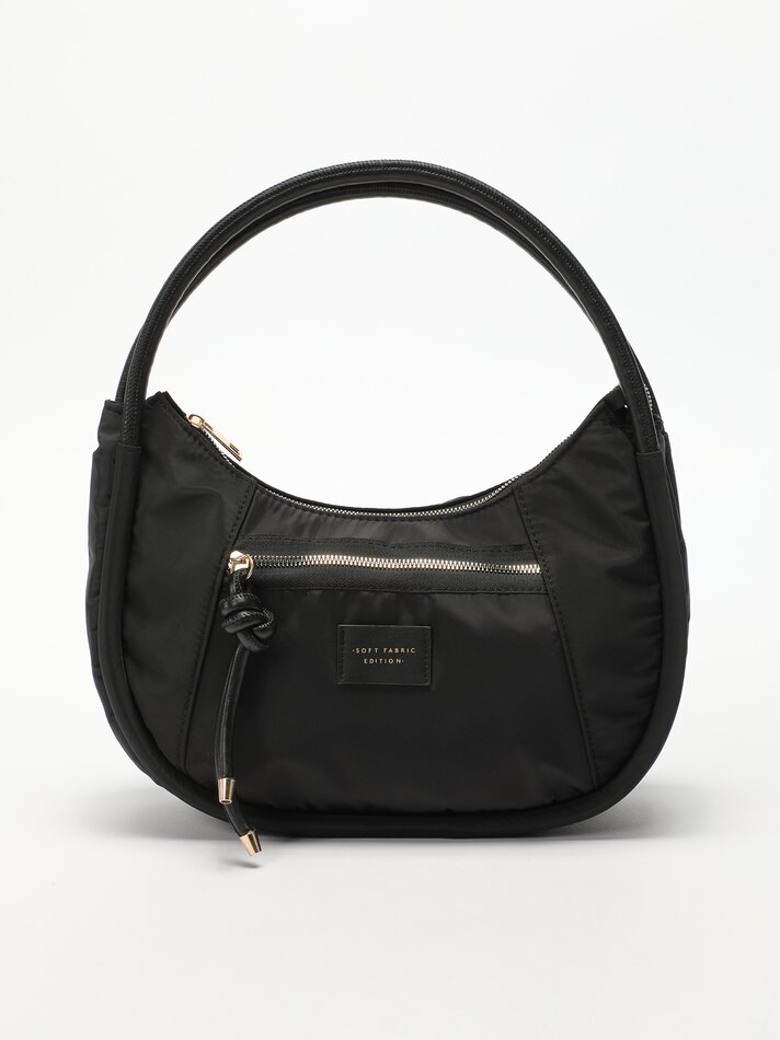 Bolsa de ombro básica - Preta
