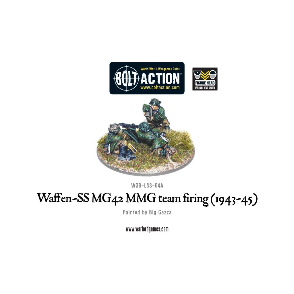Bolt Action - Waffen-SS MG42 MMG team (1943-45)