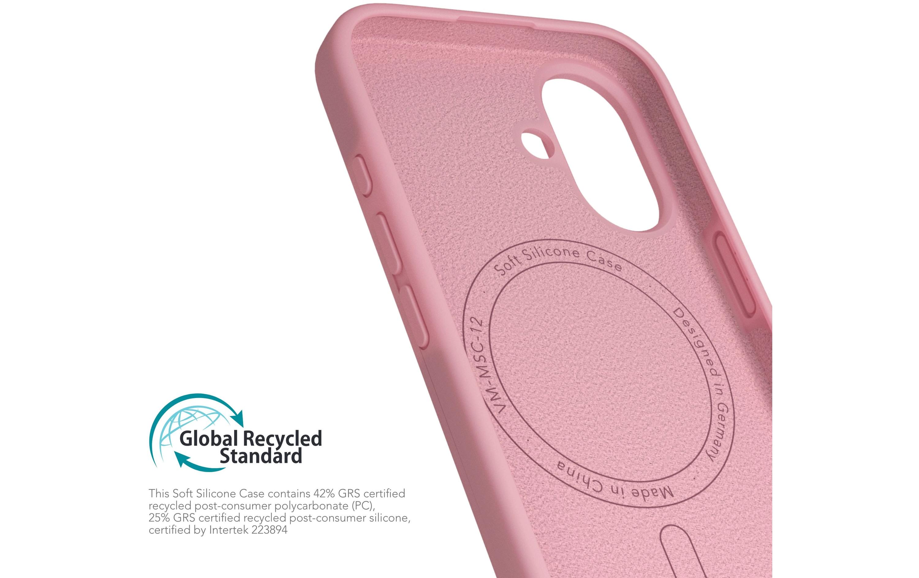 Back Cover Soft Silicone iPhone 16 Cherry BlossomSilicone Backcover für das Apple iPhone 16