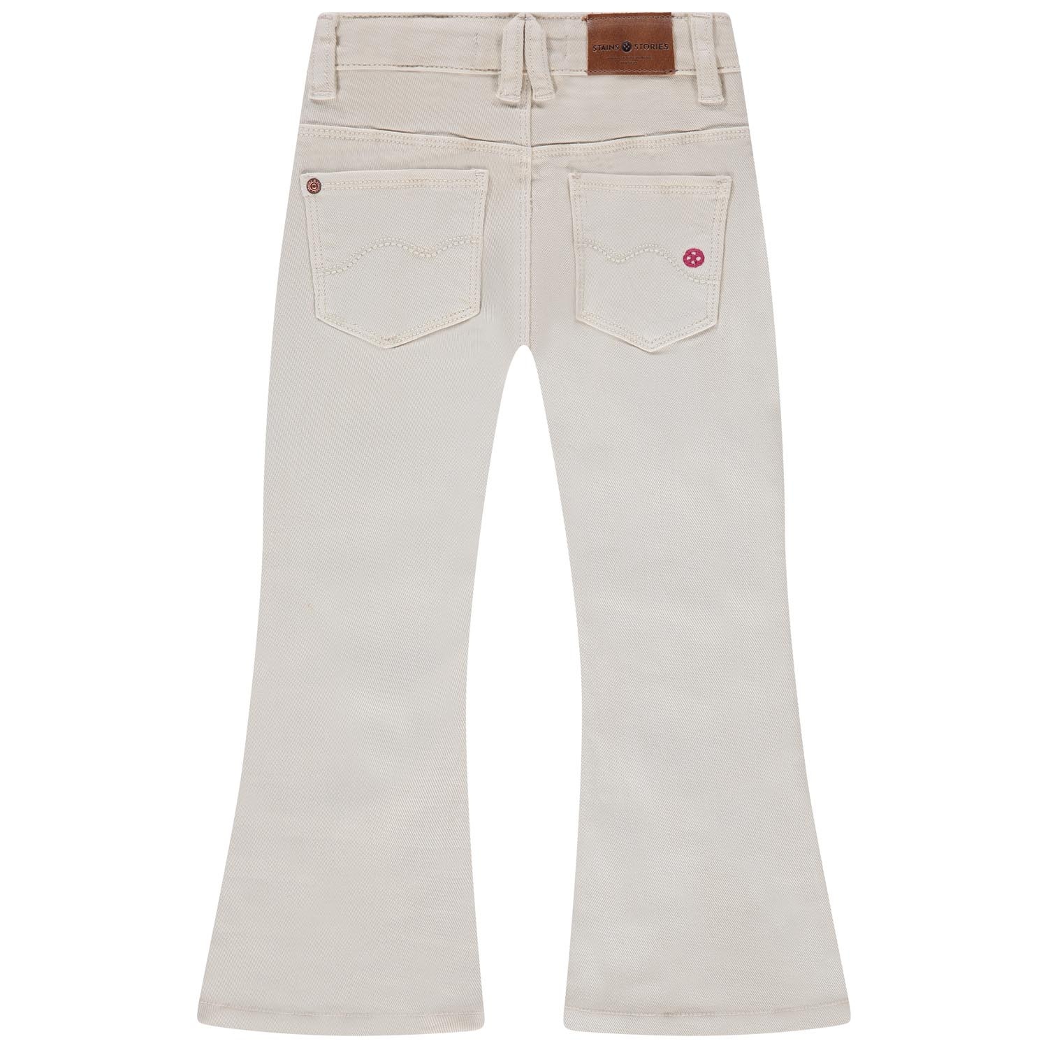Stains & Stories peuter broek  effen beige