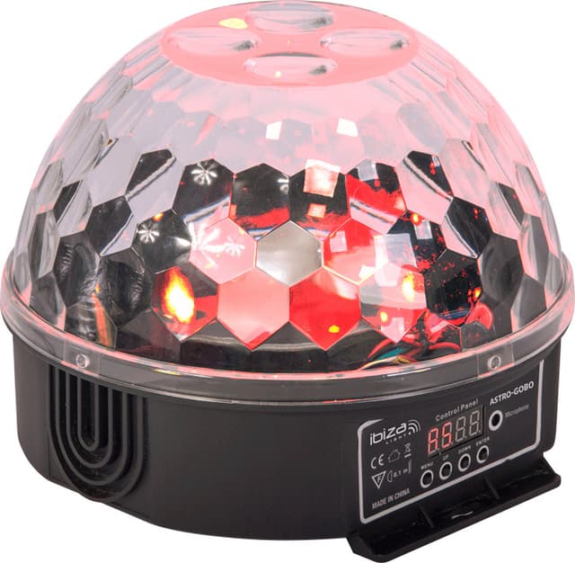 Ibiza Astro Gobo Effekt m. DMX