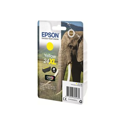 Epson 24XL Elephant - jaune - cartouche d'encre originale