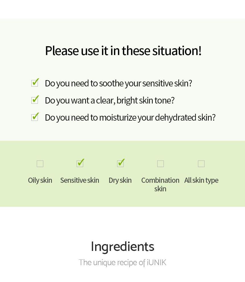 iUNIK - Tea Tree Relief Toner Mini