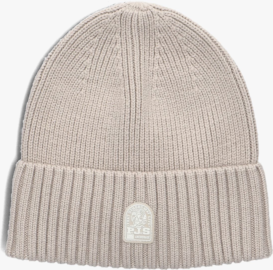 beige parajumpers muts plain beanie