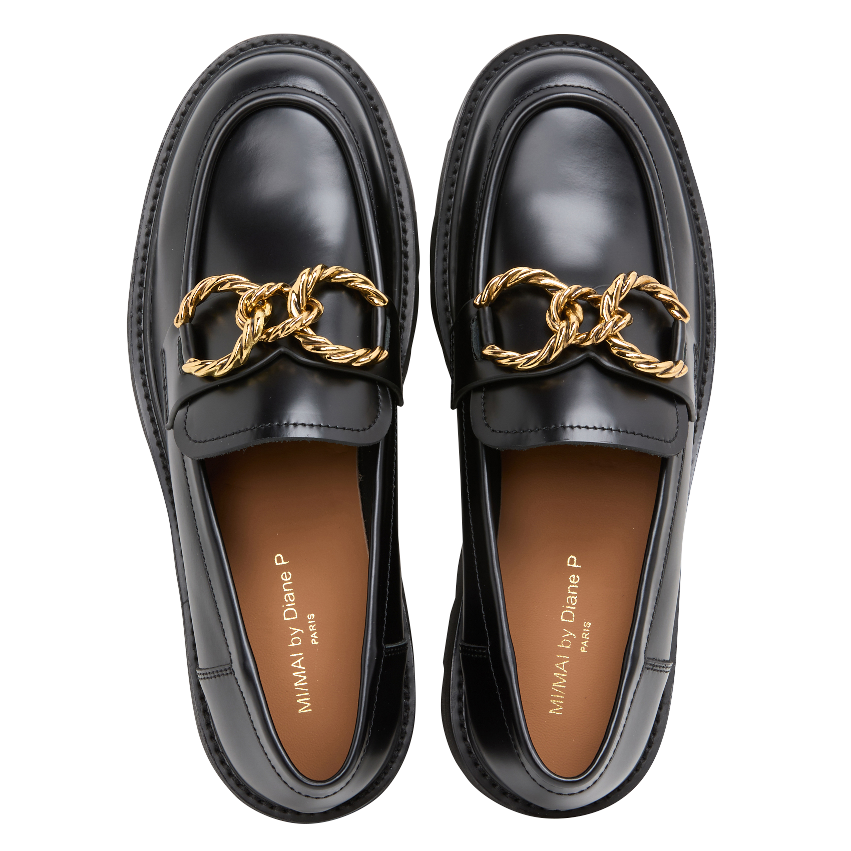 SOHO - Mocassins en cuir | Noir