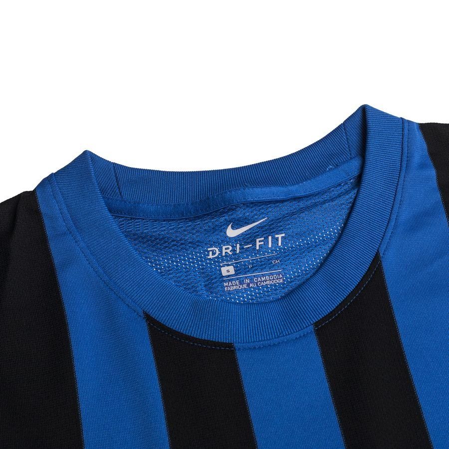 Nike Maillot DF Striped Division IV - Bleu/Noir/Blanc