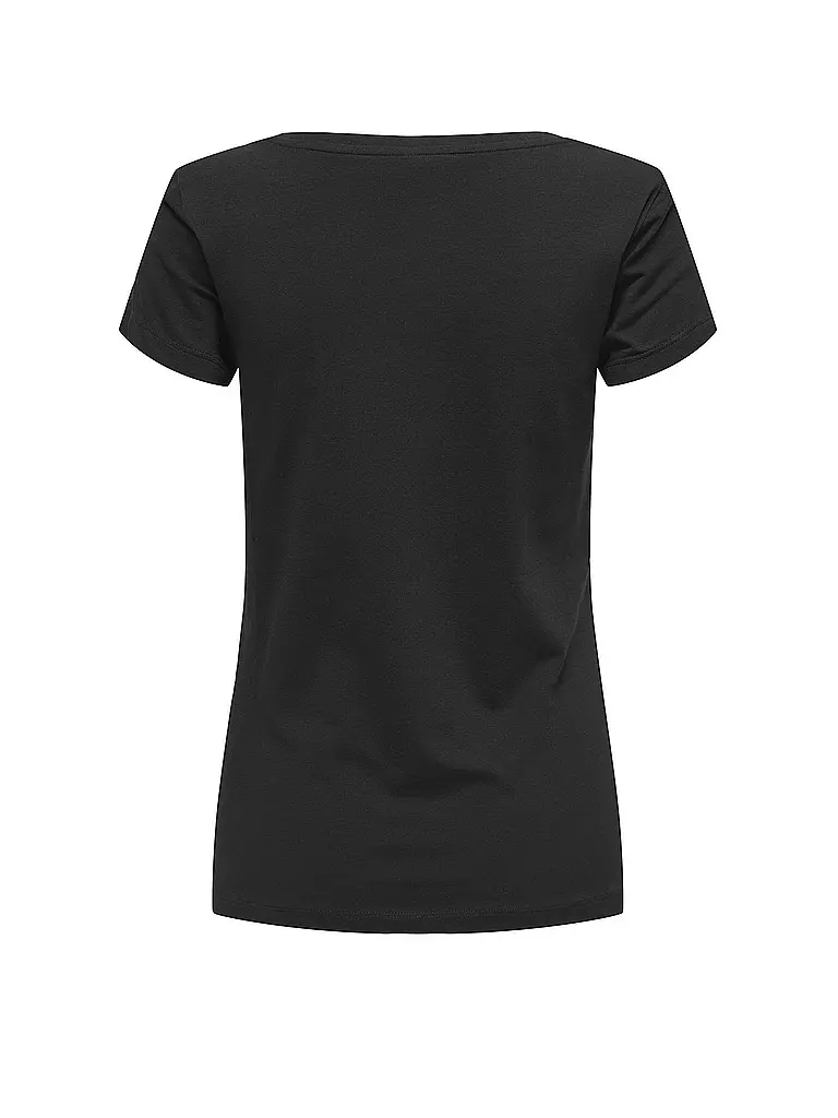 ONLY T-Shirt ONLHELLA LIFE  schwarz