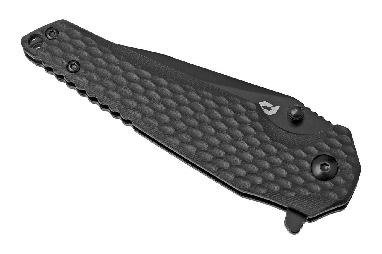 Schrade Fanatic 1182621, zwart G10, zakmes
