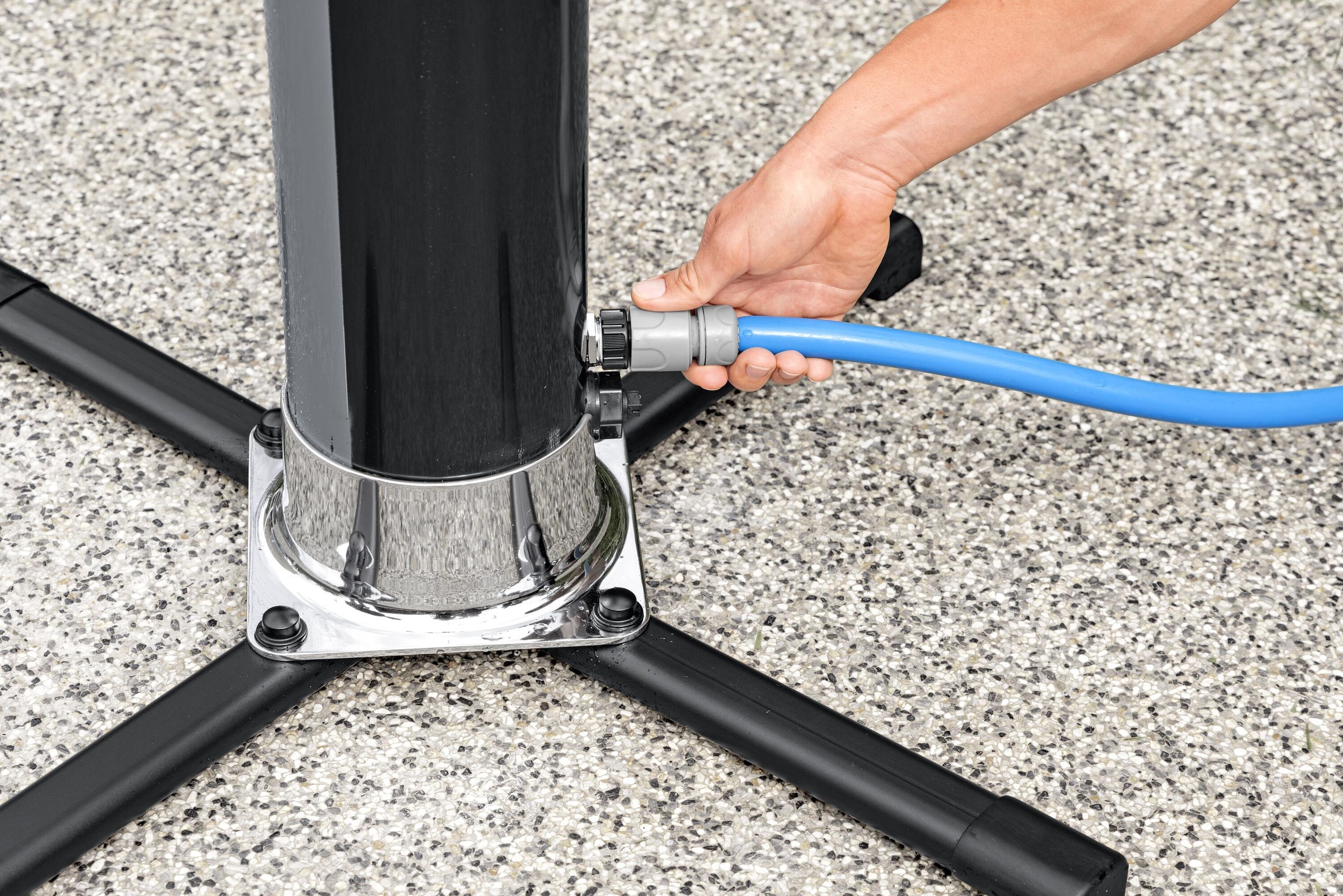 Gartendusche Flowclear Solarflow 35L