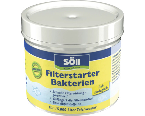 Söll filterstartbacteriën 100 g