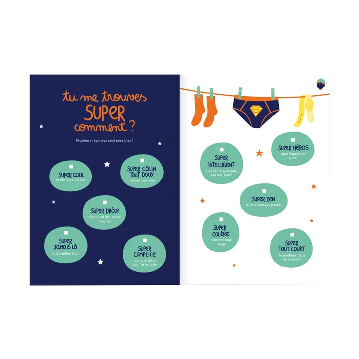 Minus Editions Cahier père/fils 