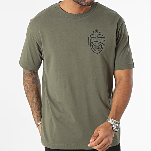 Tee Shirt Oversize All Star Vert Kaki Noir