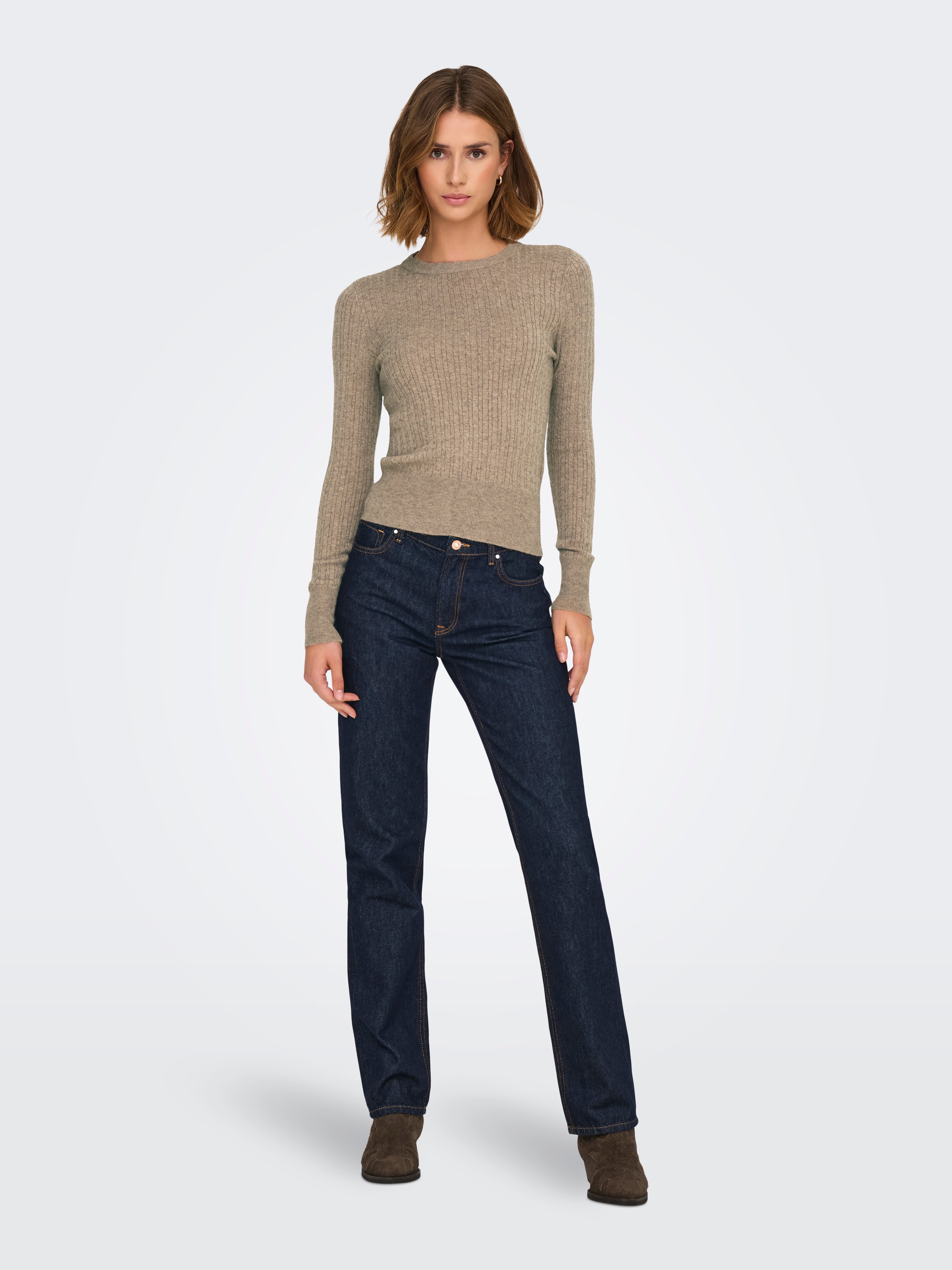 ONLLEA Strickpullover Malt Ball