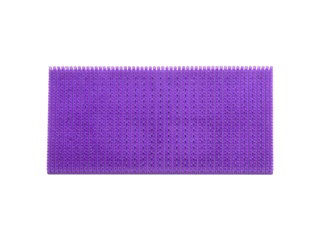 Paillasson 40x60 tissé motif uni TRENDY violet
