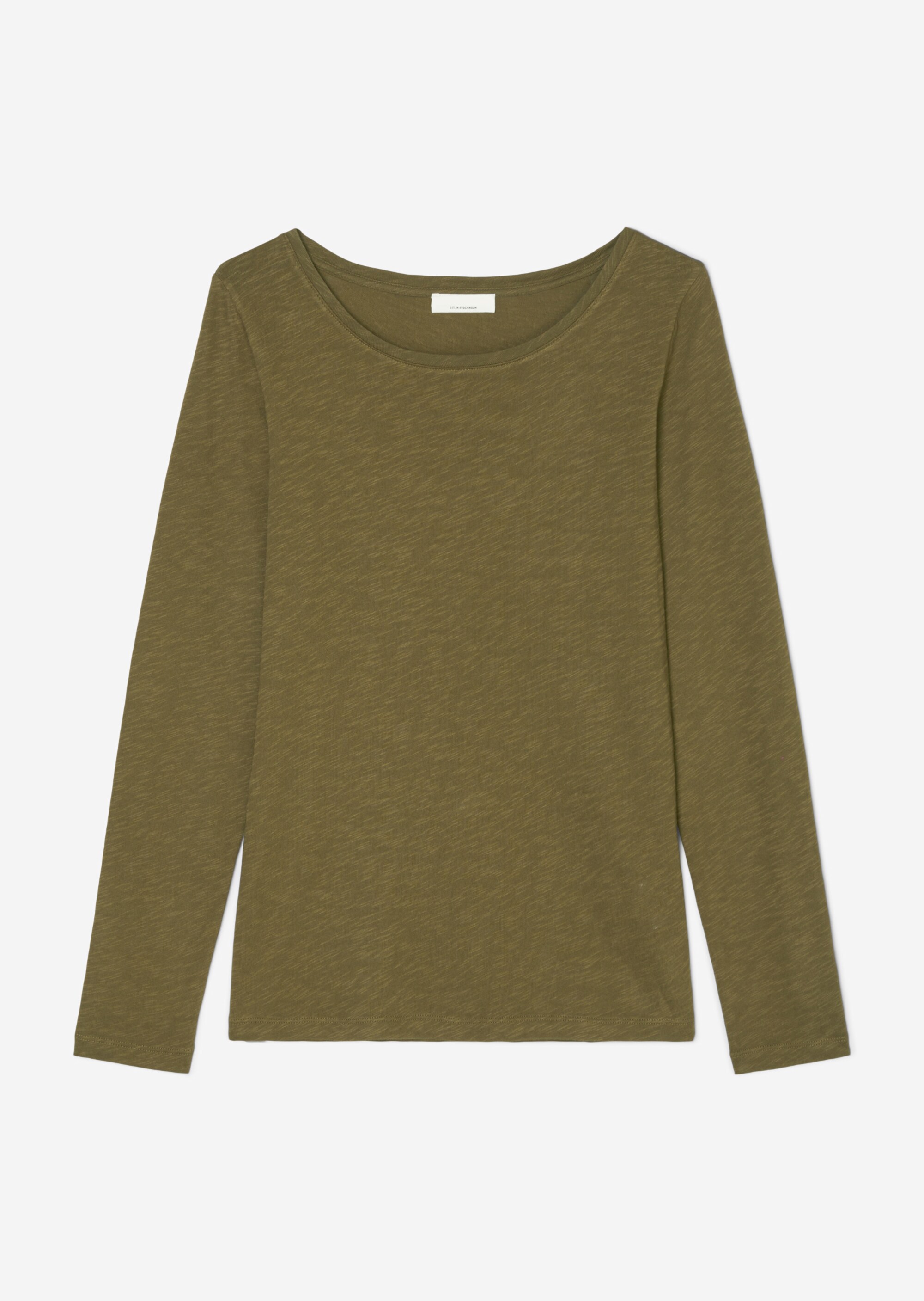 Longsleeve regularaus Slubjersey