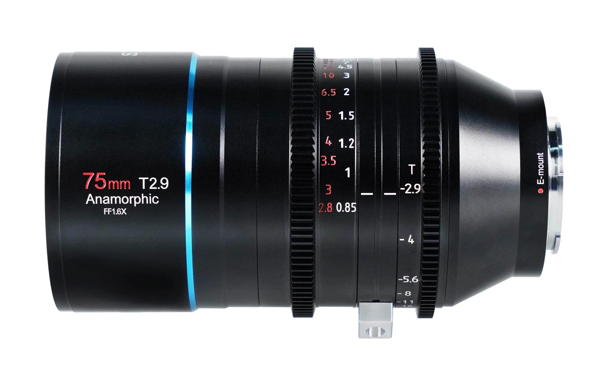 Festbrennweite Venus 75mm T2.9 1.6x – Canon RF<br>Anamorphotes Vollformat-Objektiv