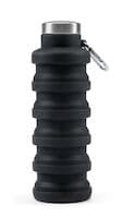 Orrefors Hunting Vattenflaska Silikon, Svart, 500 ml