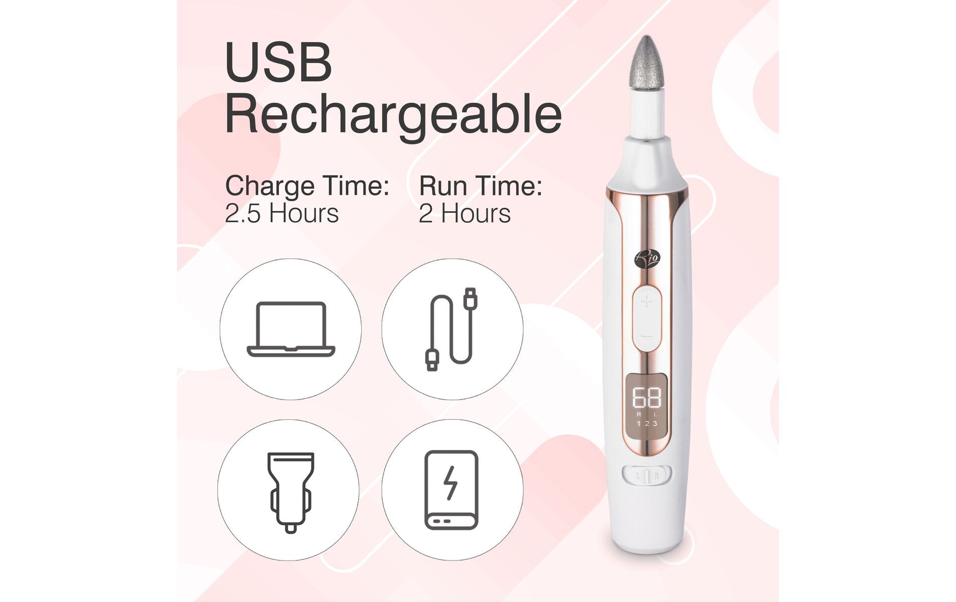 Nagelpflege-Set Precision Pro Electric Nail FileNagelpflegegerät