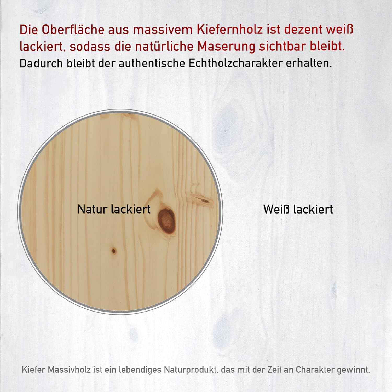 Inter Link - Funktionsbett - Stauraumbett - Bett mit Schubladen - Kiefer massivholz - Für Kinder, Jugendliche - Einzelbett - Gästebett - 2 Lattenroste - 3 Liegeflächen - Natur - Lotar - 90x200 cm