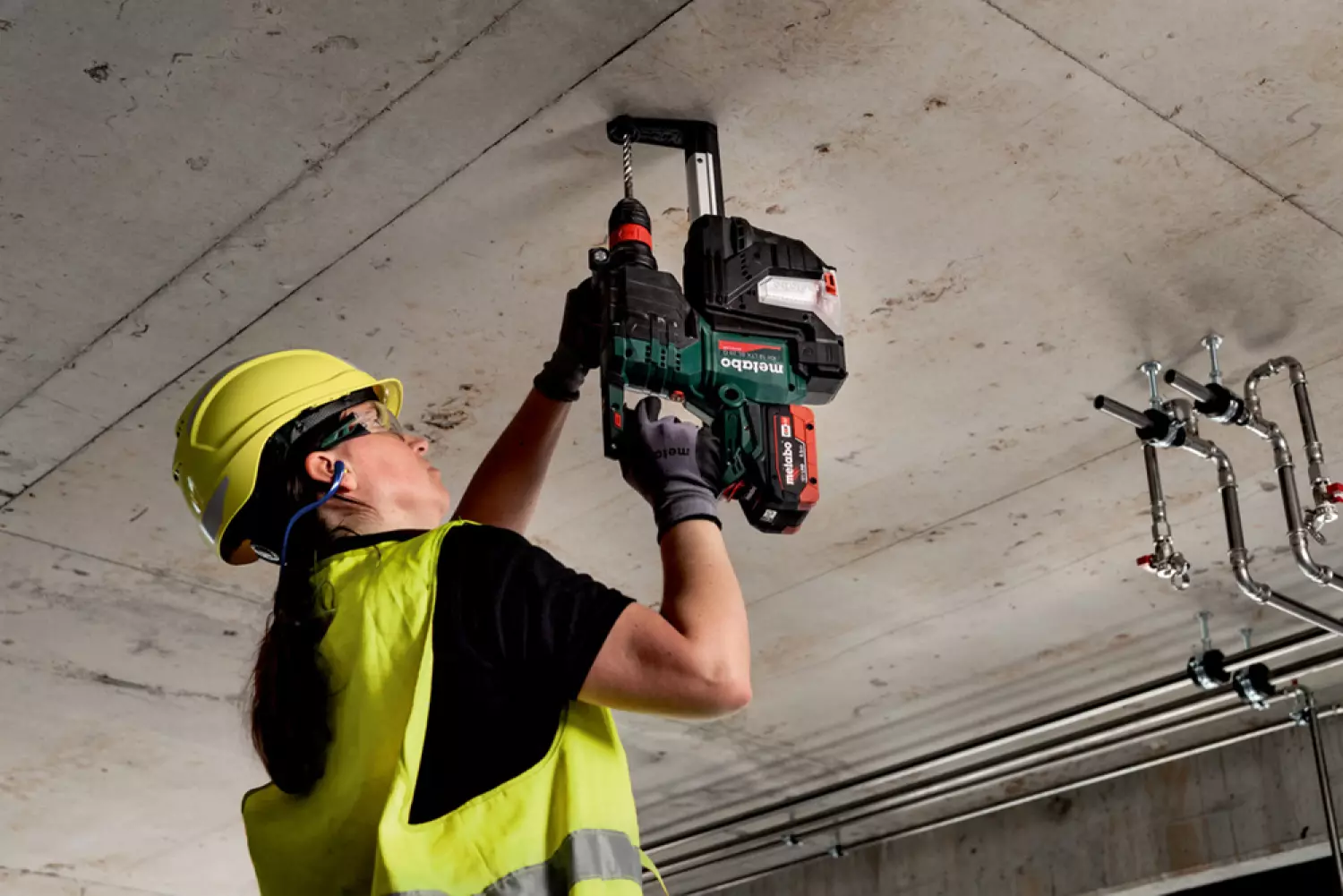Metabo KH 18 LTX BL 28 Q 18V Li-ion Accu combihamer body in metaBox