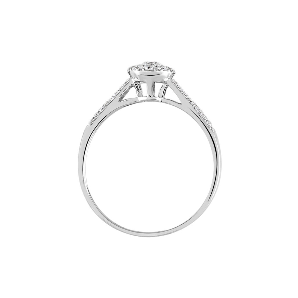 Bague Neptune Or Blanc Diamant