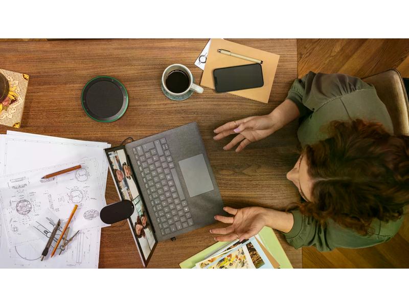 Jabra Speakerphone Speak2 75 UC, inklusive Link 380 USB-C Die professionelle Konferenzlösung für hybrides Arbeiten