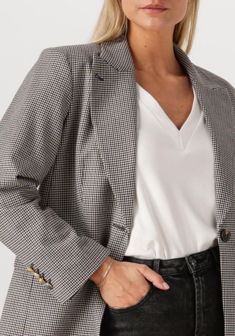 grijze janice blazer hank