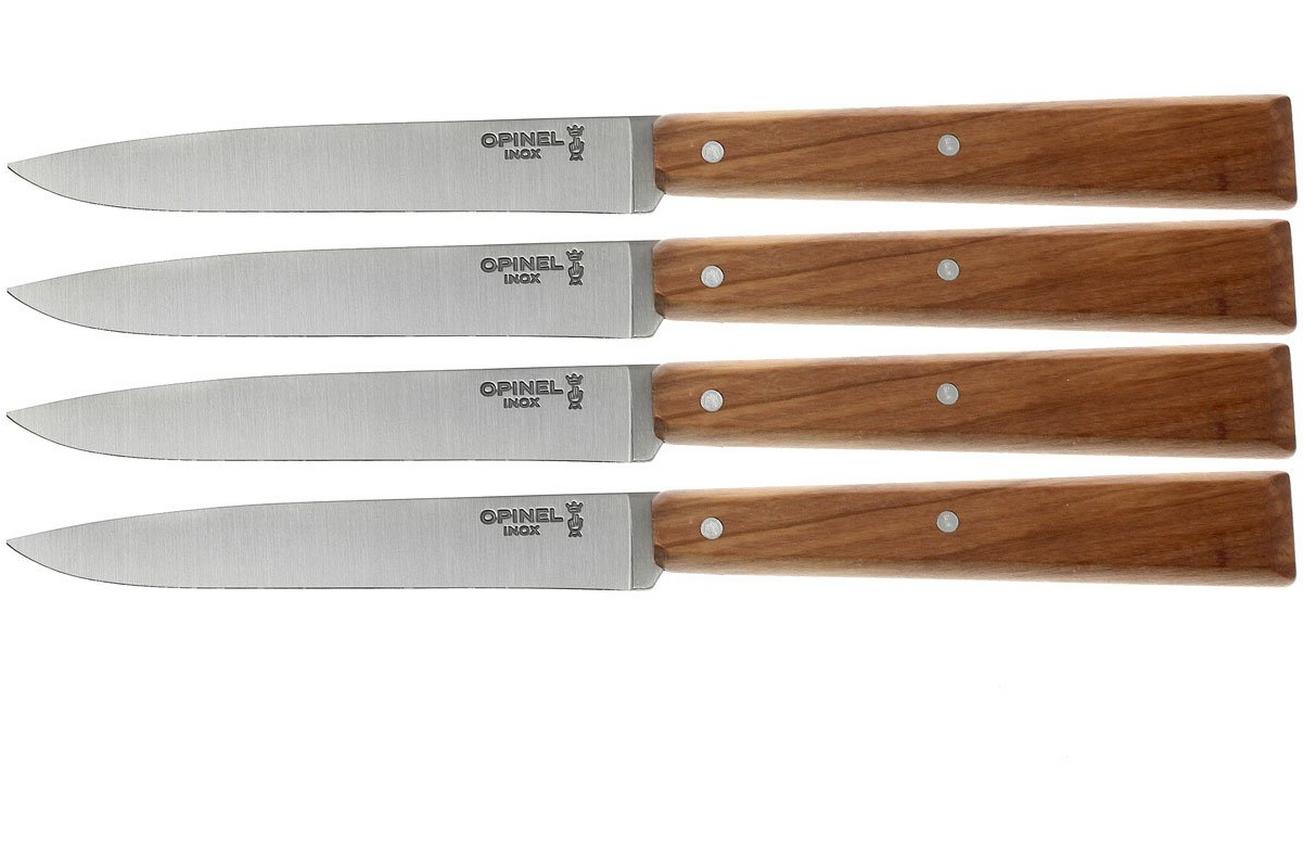 Opinel T001515, steakmesset, Esprit Sud, olijfhout