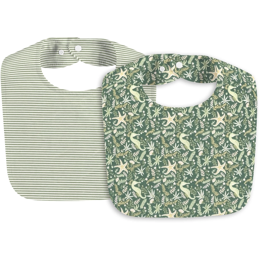 Alvi® Lätzchen 2er Pack Underwater World brünbeige