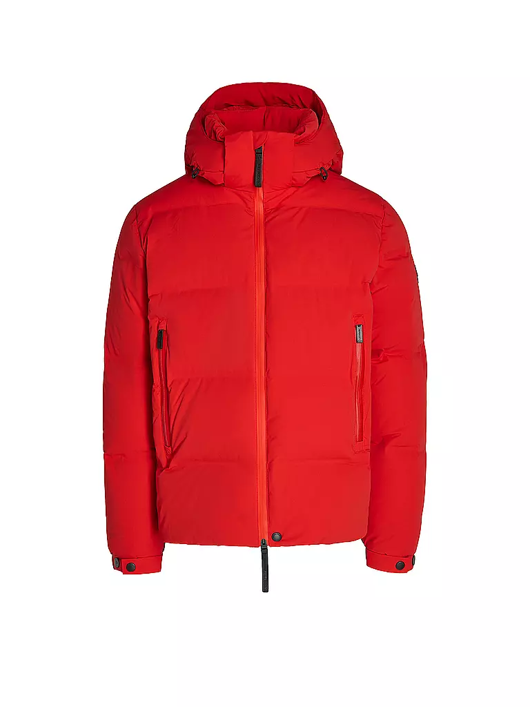 ALPHATAURI Daunensteppjacke ODORU rot