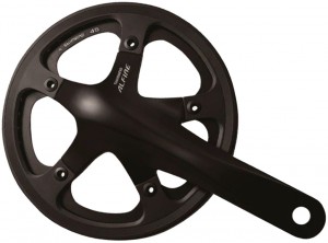 Shimano Alfine Kranksæt 45T 170 mm Sort