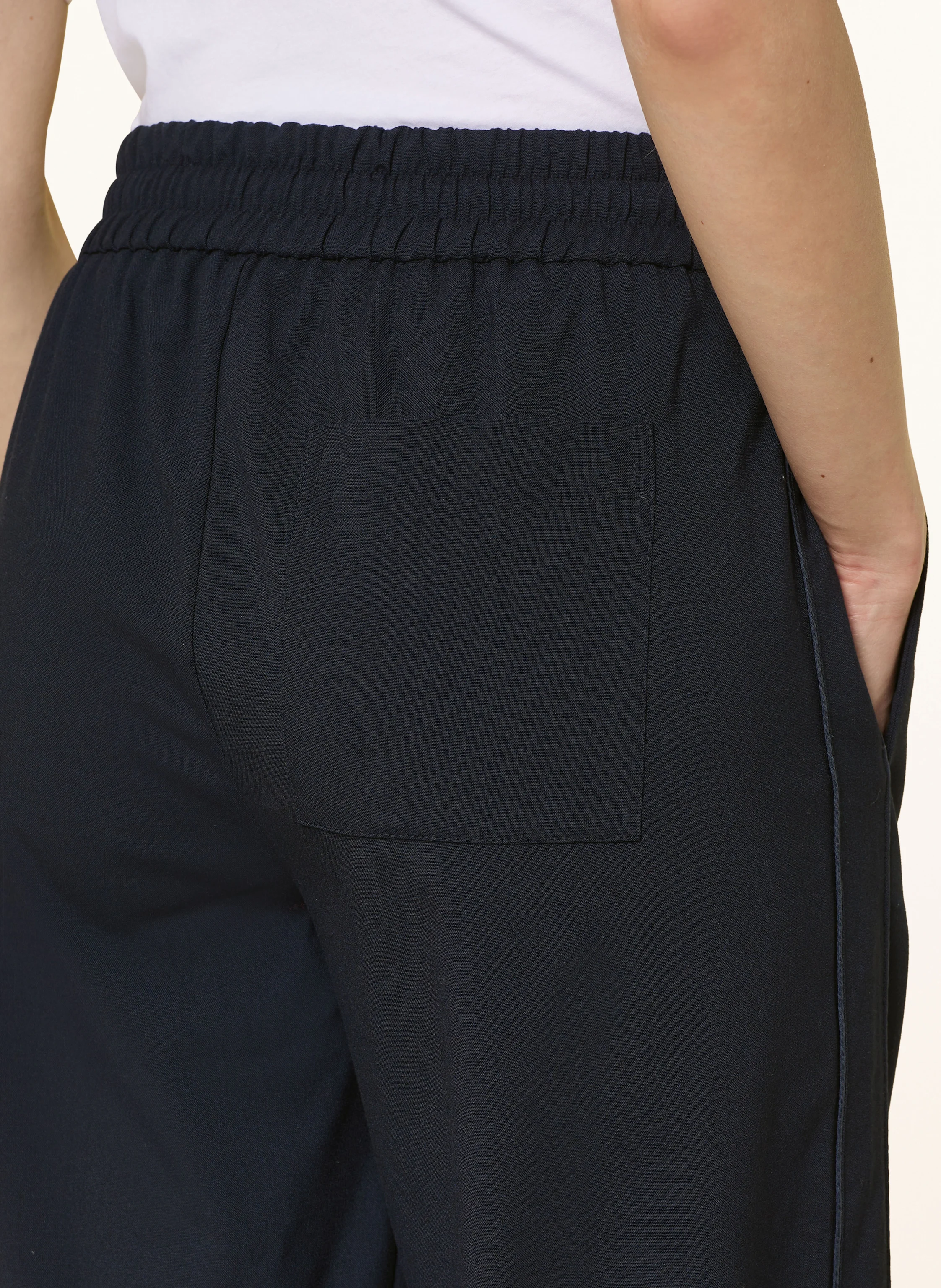 OPUS Marlenehose MAROU mit tonalem Galonstreifen