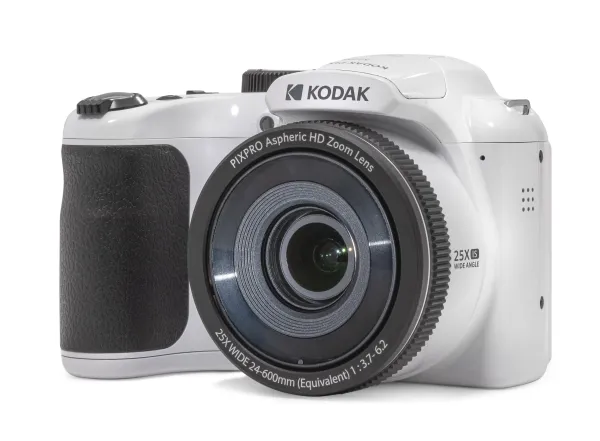Kodak PIXPRO AZ255, 16,35 MP, 4608 x 3456 pixel, BSI CMOS, 25x, Fuld HD, Hvid