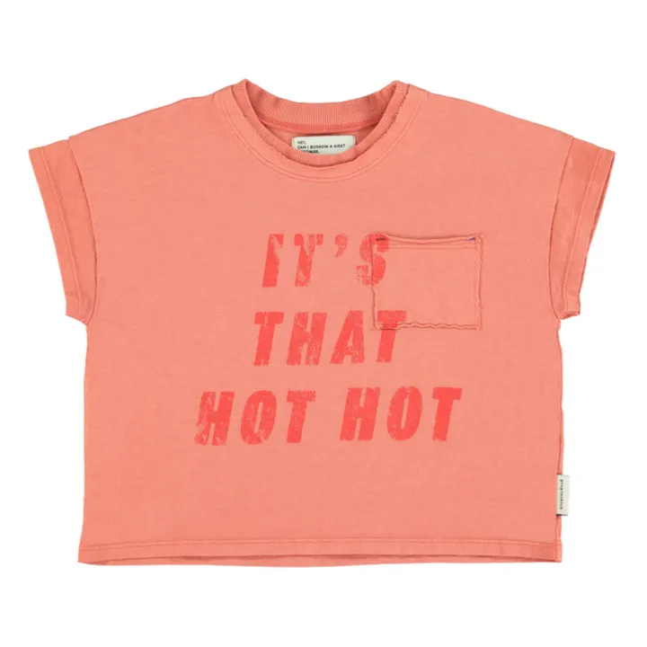 Piupiuchick T-Shirt Hot Hot | Terracotta