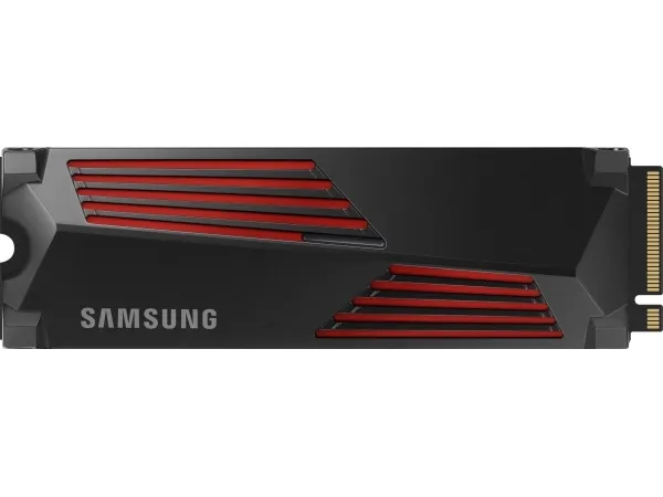 Samsung 990 PRO MZ-V9P2T0CW - SSD - krypteret - 2 TB - intern - M.2 2280 - PCIe 4.0 x4 (NVMe) - 256-bit AES - TCG Opal Encryption 2.0 - integreret kølelegeme