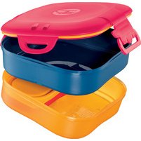 PICNIK Boîte à déjeuner KIDS CONCEPT 3en1, 1,4 l, rose
