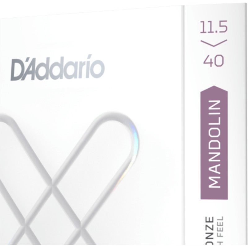 D'Addario XSM11540 XS Phosphor Bronze 11.5-40 snarenset voor mandoline
