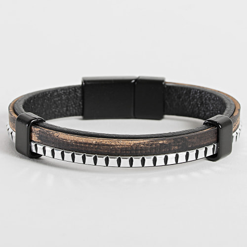 Bracelet Noir Marron