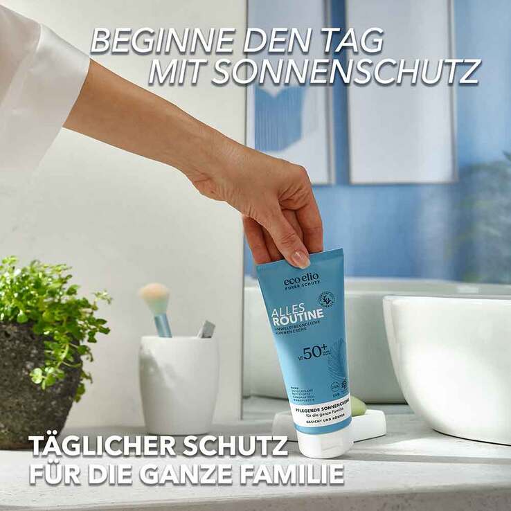 Eco Elio Alles Routine Sonnencreme LSF 50 + , 75 ml