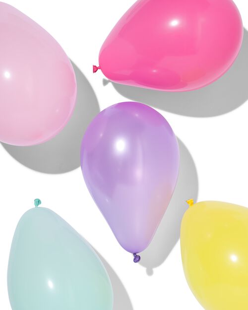 ballons Ø23 cm pastel - 20 pièces