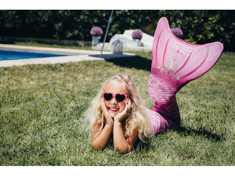 Meili Schwimmflossen Meerjungfrau-Flosse Princess XS Meerjungfrauen-Badeanzug mit Flosse