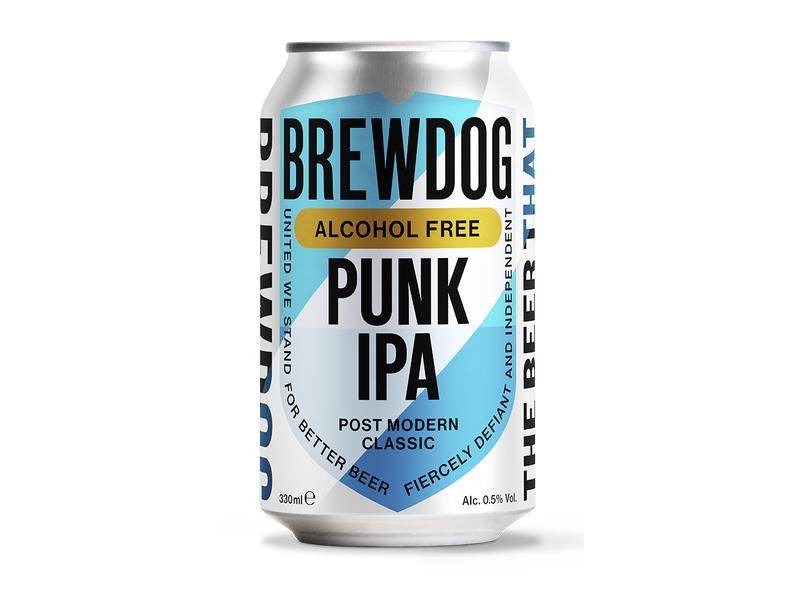 BrewDog Bier Punk alkoholfrei 0.33 l Schottisches India Pale Ale Ohne Alkohol