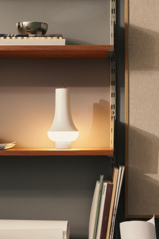 Louis Poulsen Tomoshi tafellamp LED oplaadbaar White
